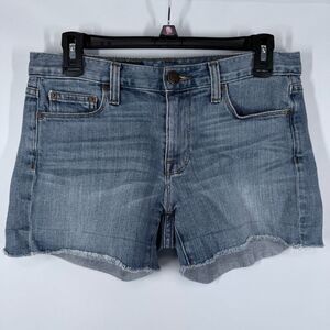 J. Crew Indigo Denim Cut Off Short Size 26